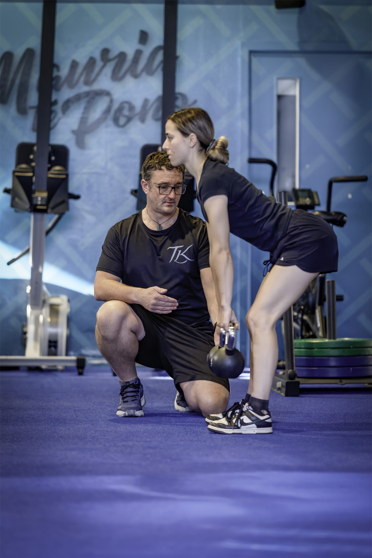 Strength training session